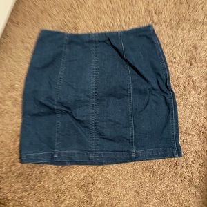 Altard State denim mini skirt